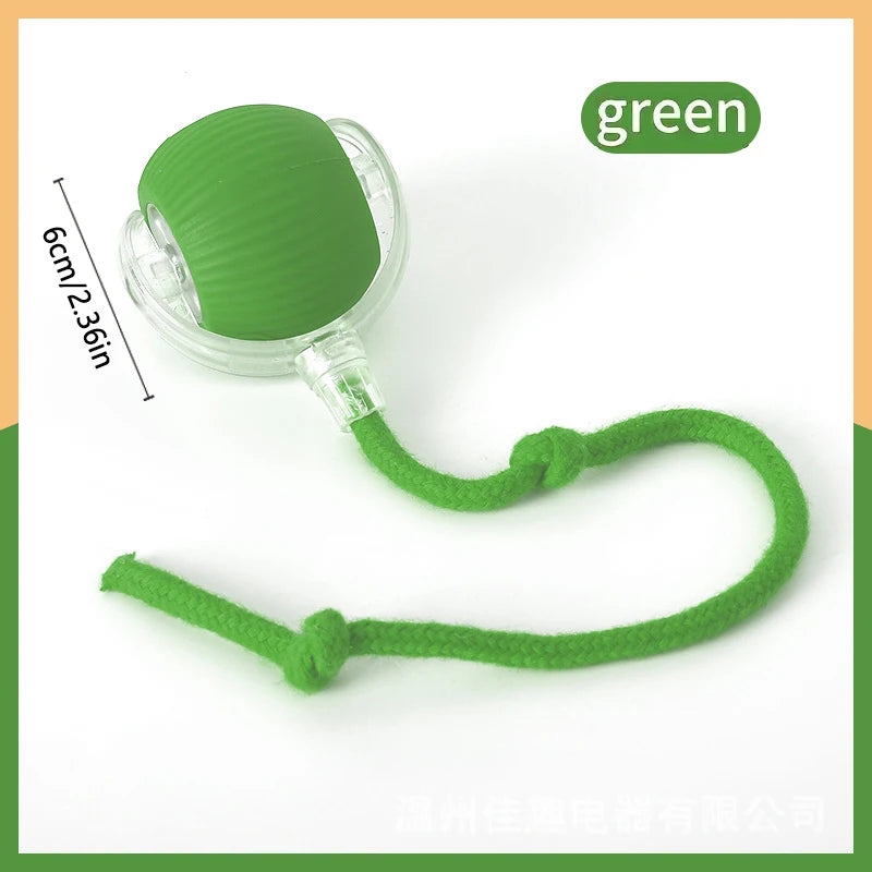 Smart Interactive Pet Toy Ball | Auto-Bouncing USB Rechargeable Dog & Cat Toy