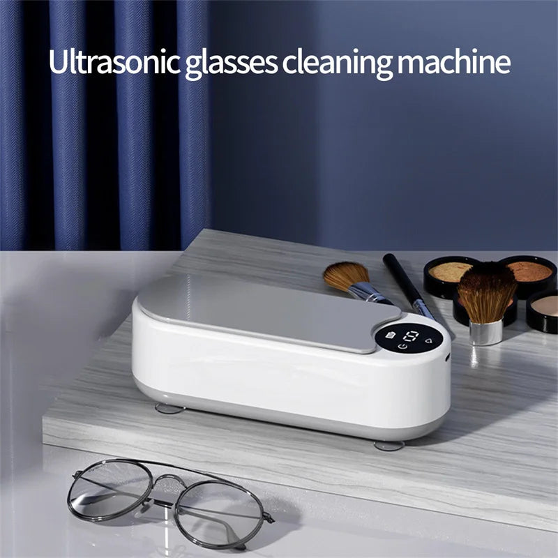 Ultrasonic Jewellery Cleaner Machine | 450ml Portable Cleaner for Rings, Glasses & More