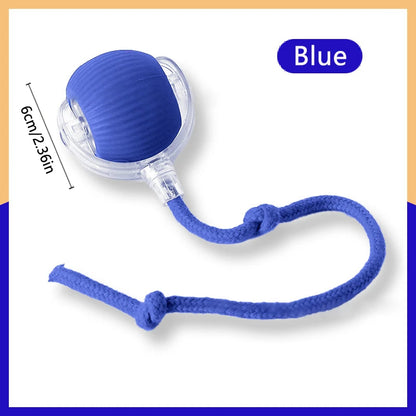 Smart Interactive Pet Toy Ball | Auto-Bouncing USB Rechargeable Dog & Cat Toy