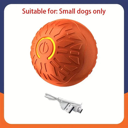 Smart Interactive Pet Toy Ball | Auto-Bouncing USB Rechargeable Dog & Cat Toy