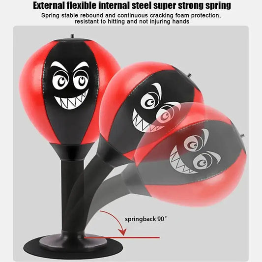 Desktop Punching Bag Stress Relief with Suction Cup