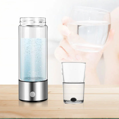 Hydrogen Rich Water Generator Bottle | 420ml Portable Ionizer Cup
