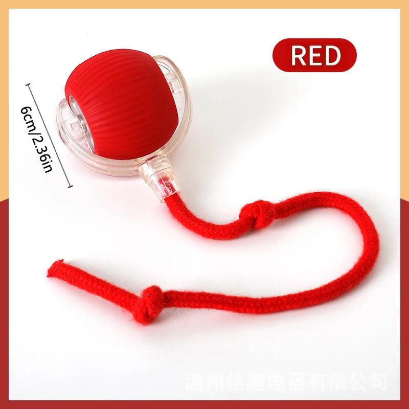 Smart Interactive Pet Toy Ball | Auto-Bouncing USB Rechargeable Dog & Cat Toy