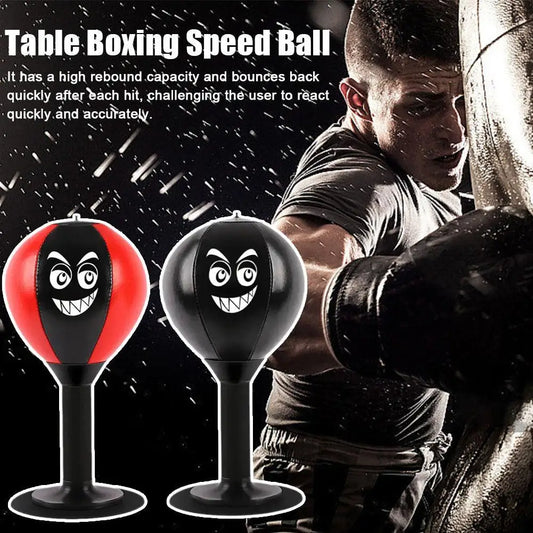 Desktop Punching Bag Stress Relief with Suction Cup