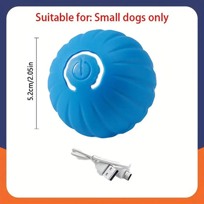 Smart Interactive Pet Toy Ball | Auto-Bouncing USB Rechargeable Dog & Cat Toy