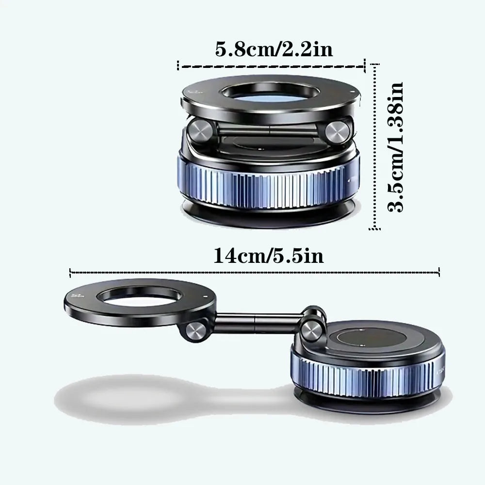 Magnetic Car Phone Mount | 360° Adjustable MagSafe Compatible Holder