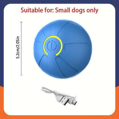 Smart Interactive Pet Toy Ball | Auto-Bouncing USB Rechargeable Dog & Cat Toy