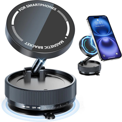 Magnetic Car Phone Mount | 360° Adjustable MagSafe Compatible Holder